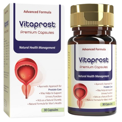 Vitaprost - पुरुष स्वास्थ्य के लिए प्राकृतिक फॉर्मूला